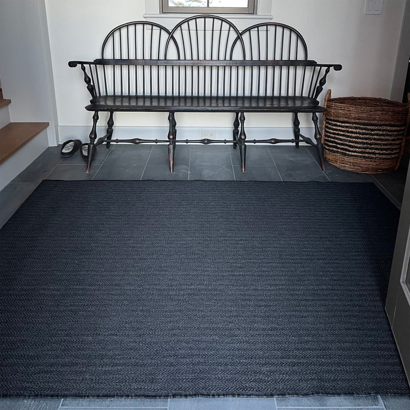 The Innerweave - Chevron (Dark Grey) / 5 x 7 Area Mat