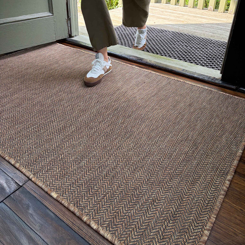 The Innerweave - Chevron (Natural) / 3 x 5 Doormat