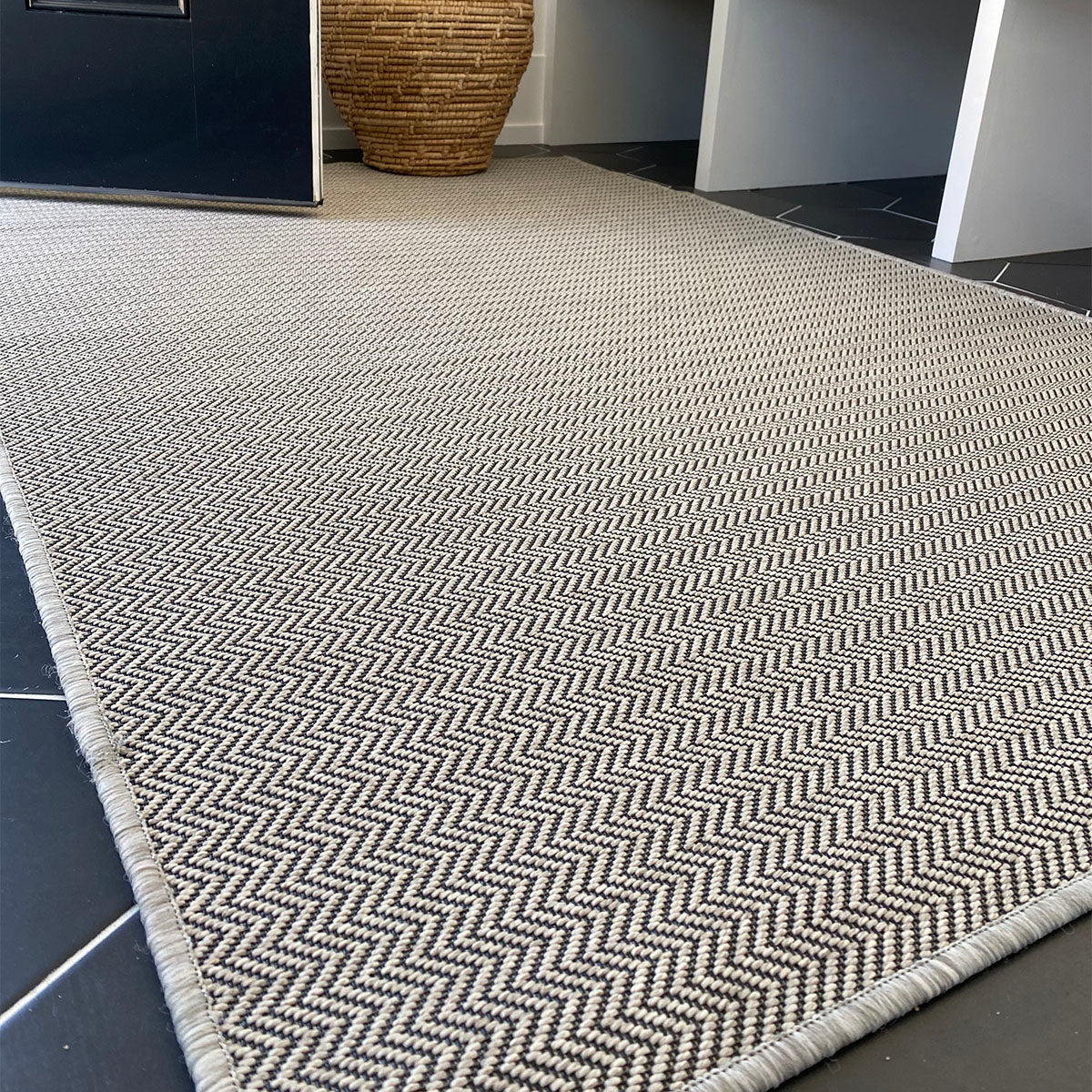 The Innerweave - Chevron (Stone) / Area Mat