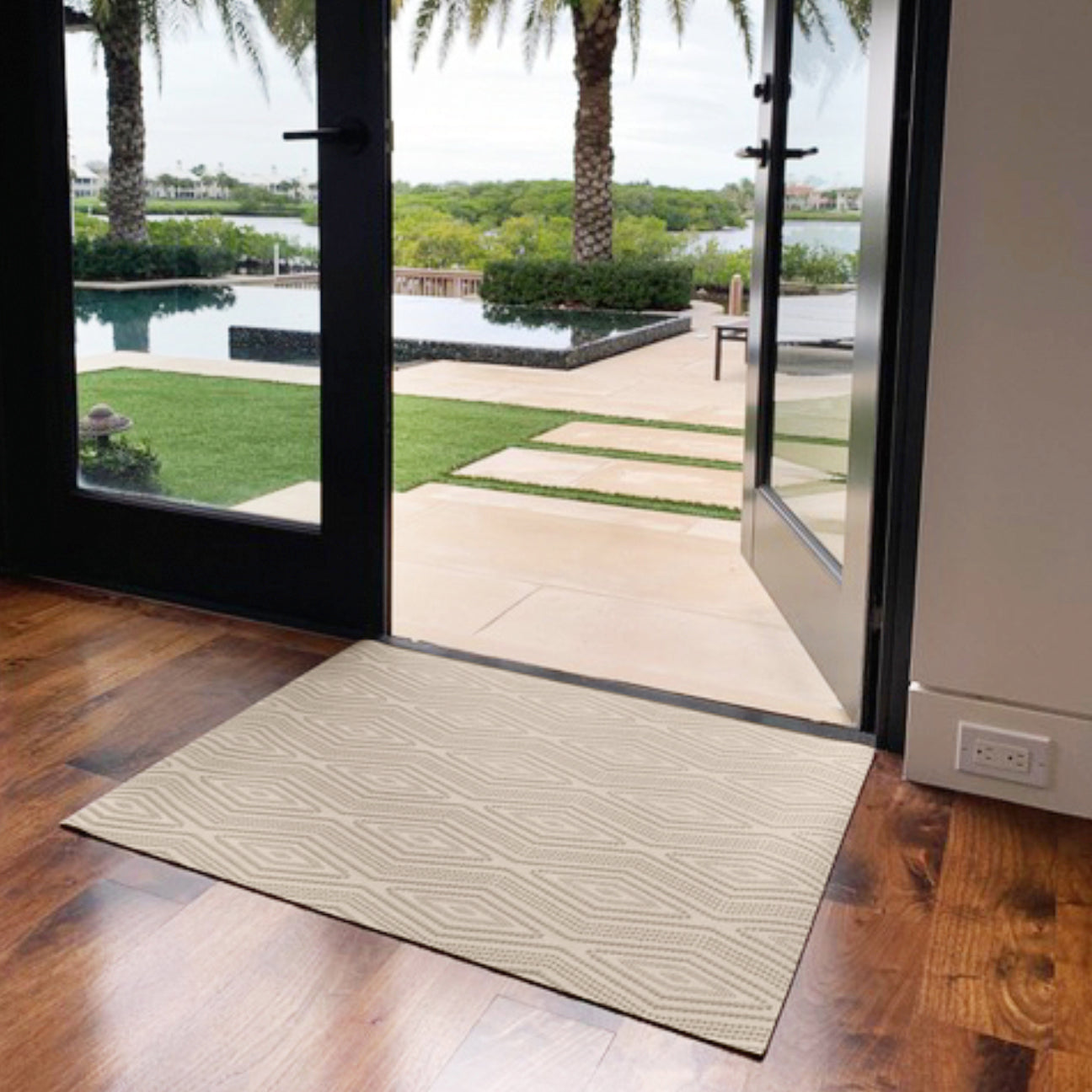 Frequently Asked Questions of how big should a indoor doormat be