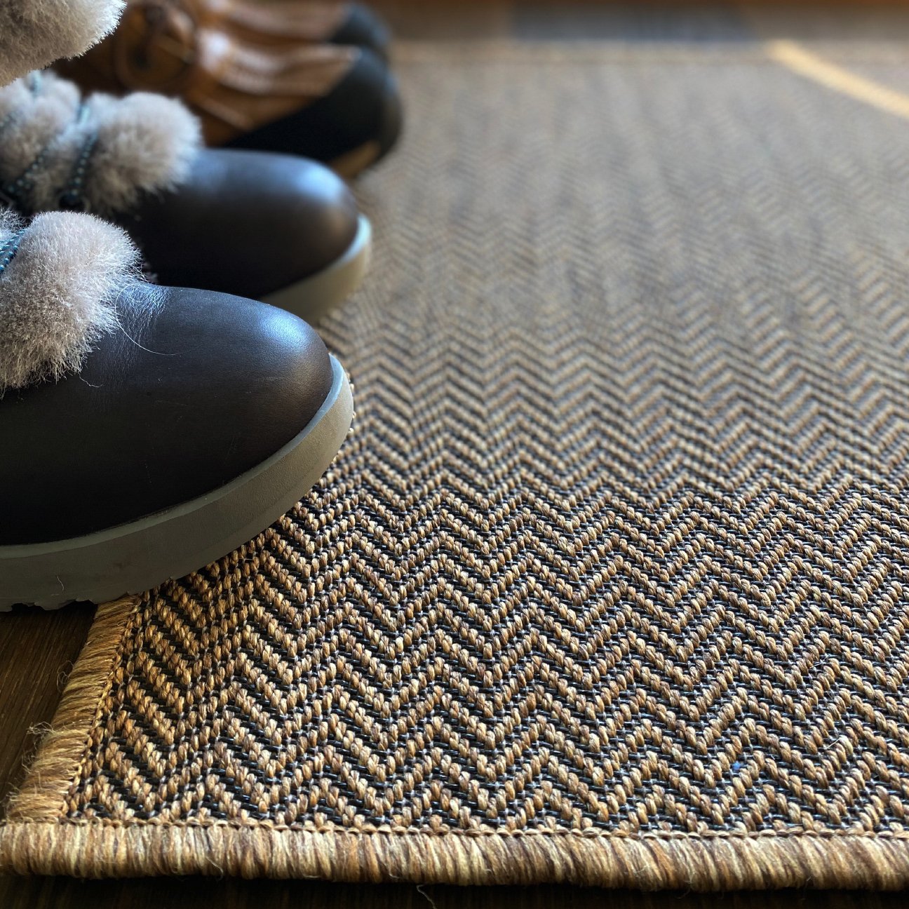 The Innerweave - Chevron (Natural) / Doormat