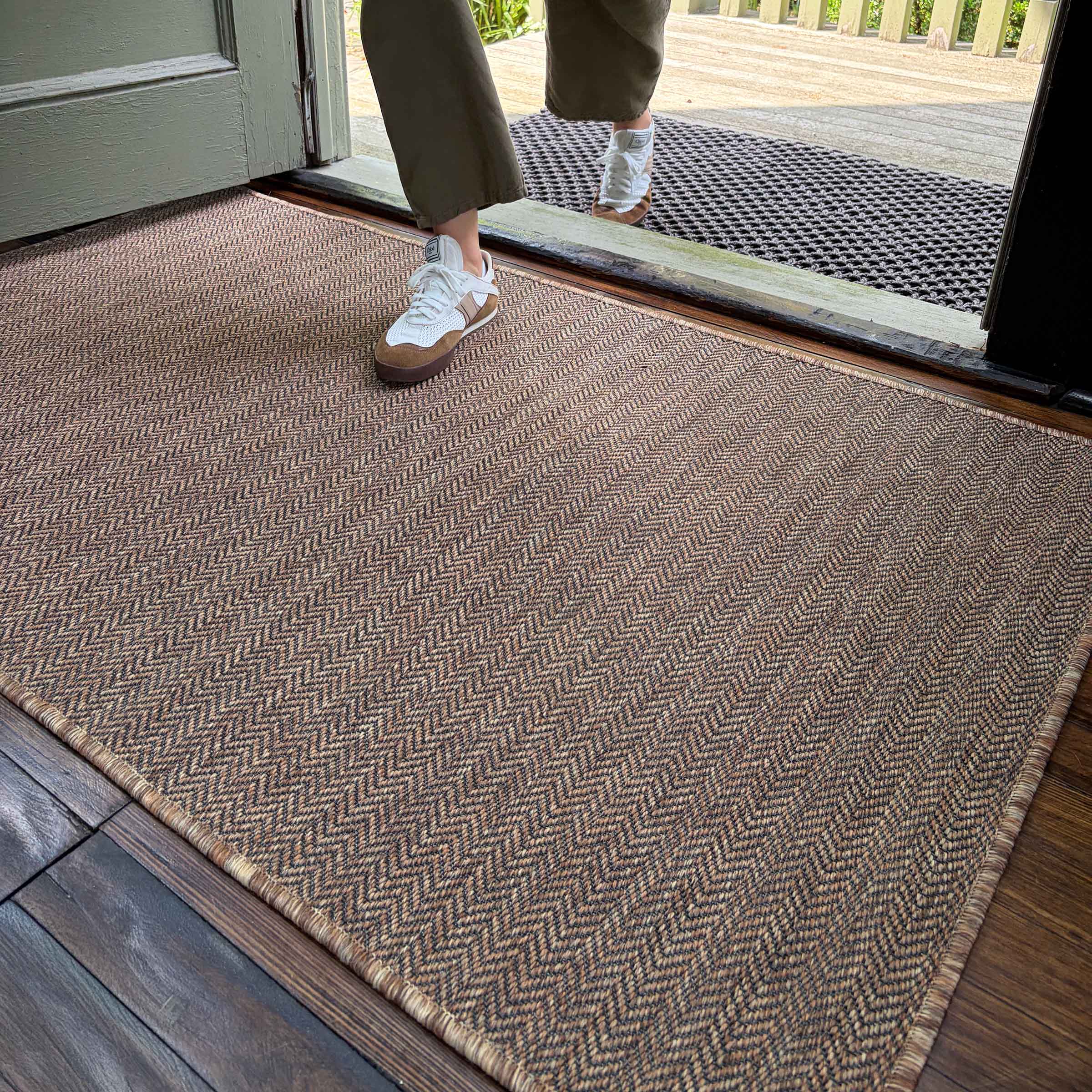 The Innerweave - Chevron (Natural) / 3 x 5 Doormat
