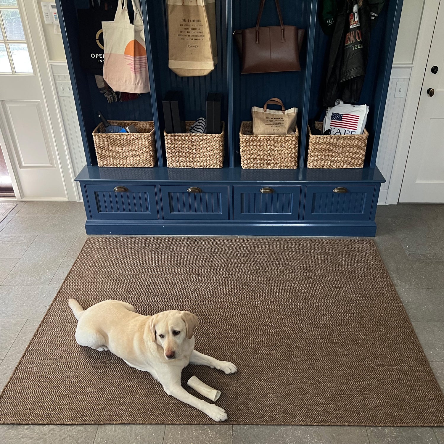 The Innerweave - Chevron (Natural) / Area Mat