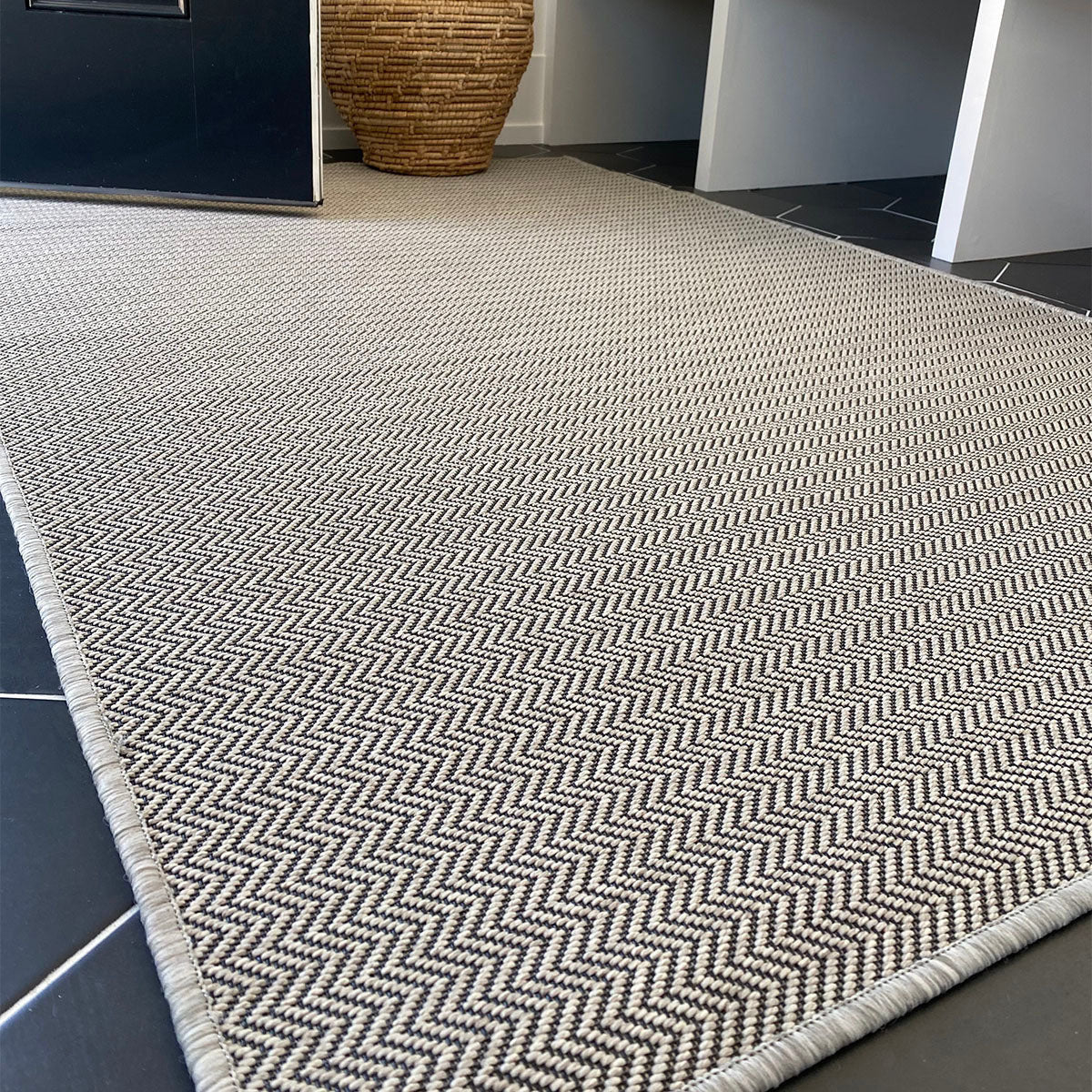 The Innerweave - Chevron (Stone) / Area Mat