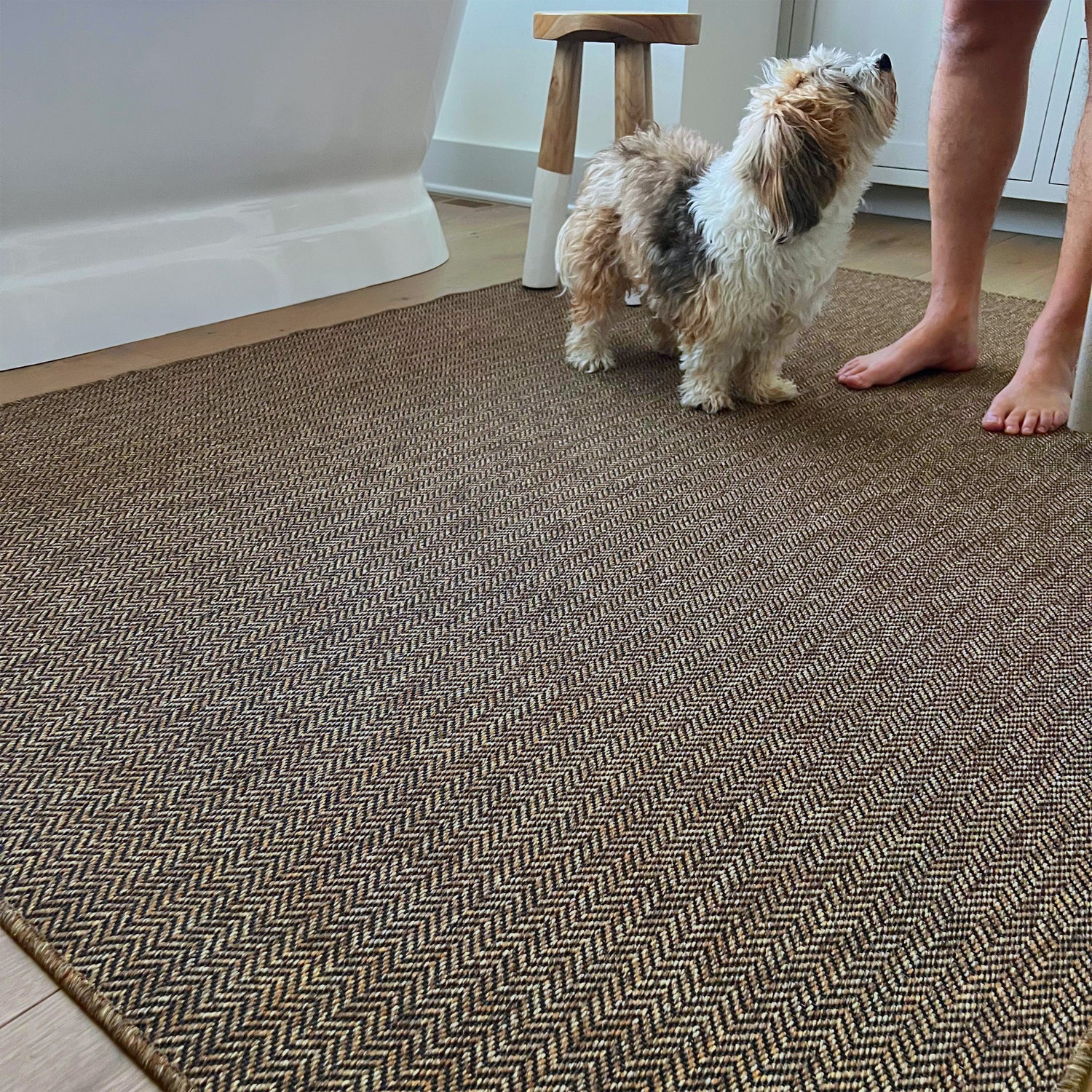 The Innerweave - Chevron (Natural) / Area Mat